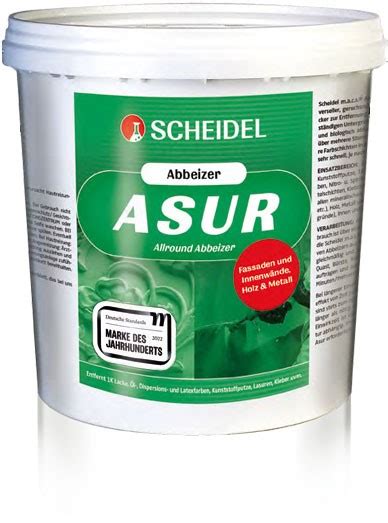 scheidel asur allround abbeizer|SCHEIDEL ASUR Allround Abbeizer